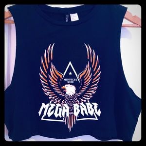 Mega Babe Cropped Tank Top small